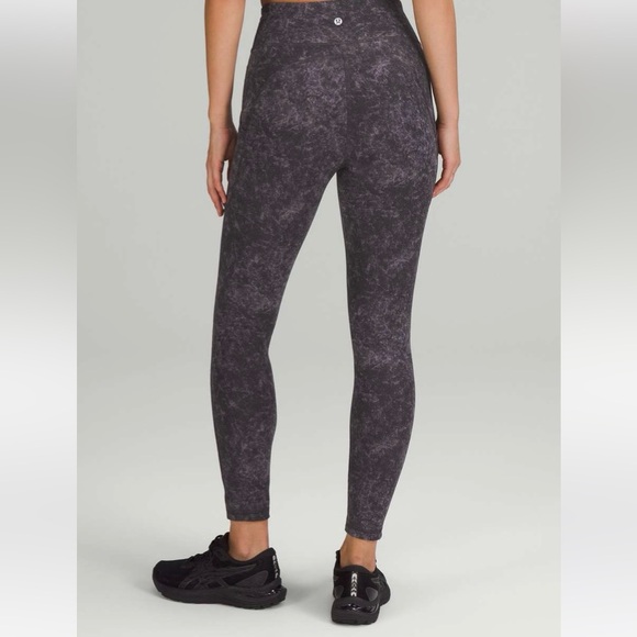 lululemon athletica Pants - NWT -  Lulu Invigorate High-Rise Crop 23"
Denim Wash Print Dusky Lavender Black